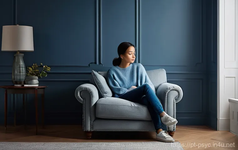 정신건강 병원 후기 - **Prompt 1: The Quiet Contemplation of Early Signs**
    "A person, visibly in their late 20s to ear...