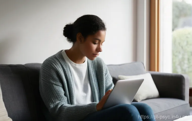 정신과 병원 추천 - **Prompt 1: The First Step Towards Well-being**
    "A candid, realistic photograph of a person, gen...