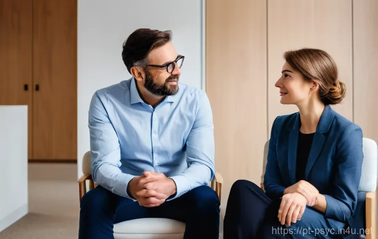 정신과 병원 추천 - **Prompt 1: The First Step Towards Well-being**
    "A candid, realistic photograph of a person, gen...