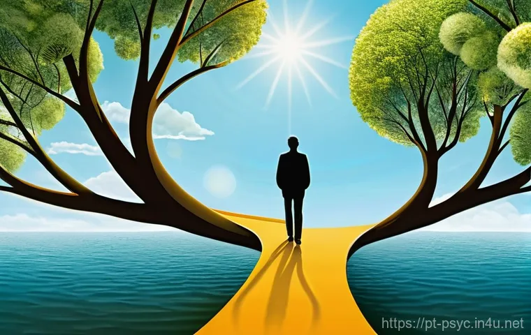 공황장애 약물 치료 효과 - **"Chemical Harmony: A Balanced Mind"**: An adult individual of diverse age and gender, dressed in c...