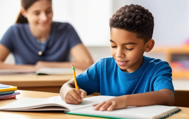 소아 ADHD 치료 비용 - **Prompt:** A diverse 9-year-old child, wearing a collared shirt and plain trousers, is happily enga...