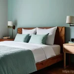 Home 17 불면증 예방을 위한 생활 습관 - **Prompt: The Serene Sleep Sanctuary**
"A cozy and tranquil bedroom, designed as a sanctuary for...