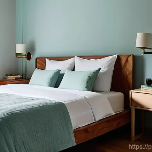 Home 29 불면증 예방을 위한 생활 습관 - **Prompt: The Serene Sleep Sanctuary**
"A cozy and tranquil bedroom, designed as a sanctuary for...