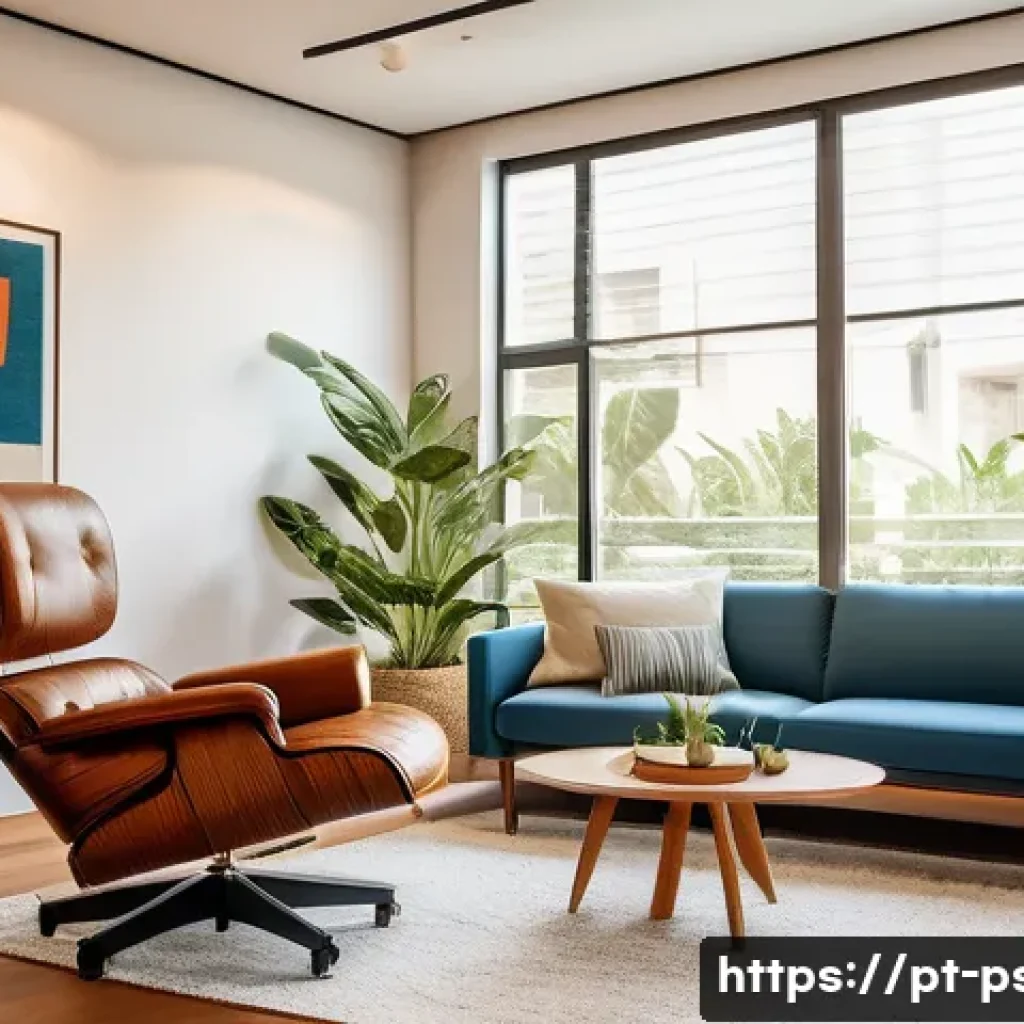 정신과 상담 효과 비교 - A cozy therapy room in a modern Brazilian apartment, featuring warm natural light streaming through ...